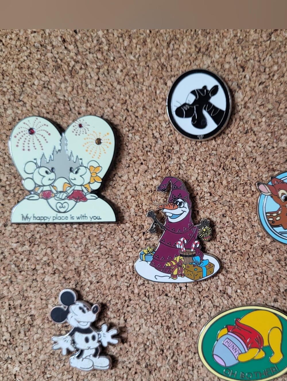 Disney Trading Pins - Set of 6